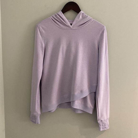 NWT Girl’s Eddie Bauer Pullover Lavender Hoodie - Picture 2 of 5
